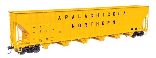 Greenville 7,000 Cubic Foot Wood Chip Hopper - Ready to Run -- Apalachicola Northern #4049