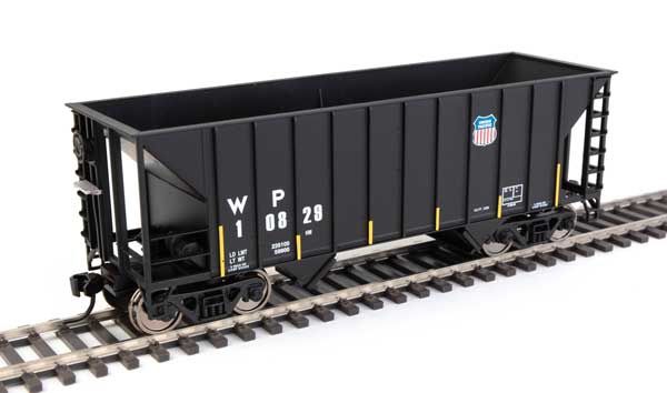 34' 100-Ton 2-Bay Hopper - Ready to Run -- Union Pacific(R)/WP(TM) #10829