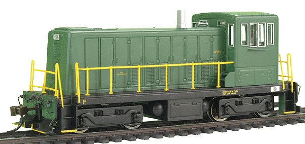 HO GE 70-Tonner - DCC -- Painted, Unlettered (green) PREOWNED