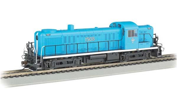 HO Alco RS3 - Sound and DCC - Sound Value -- Boston &amp; Maine (blue)
