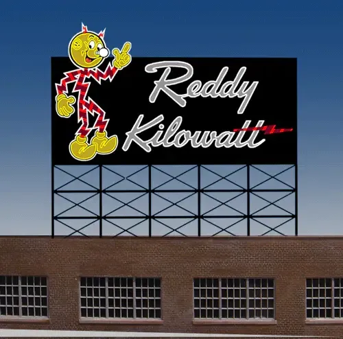 Reddy Kilowatt Sign (Med)