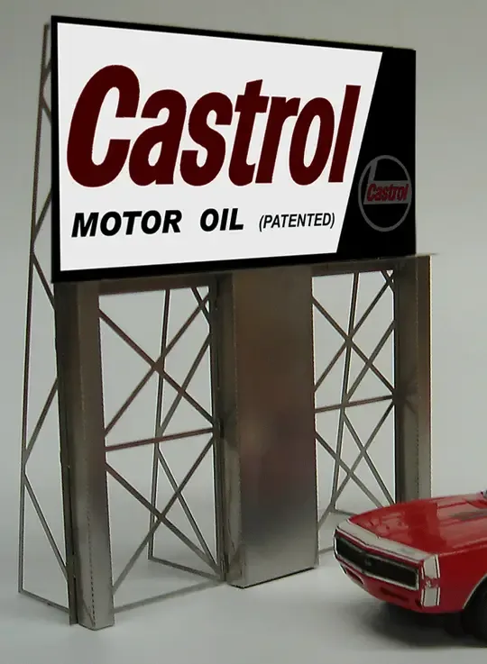 Castrol Sign