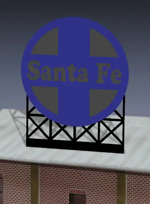 Santa Fe Sign (Med)