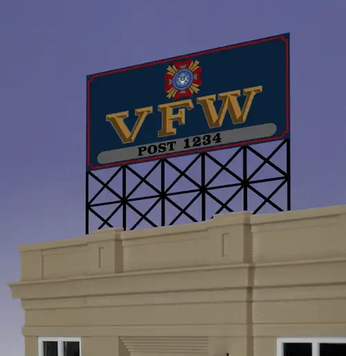 VFW Sign (Lg)