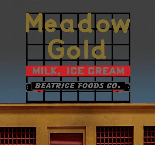 Meadow Gold Sign (Lg)