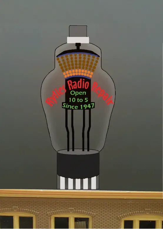 Rylies Radio Repair Sign