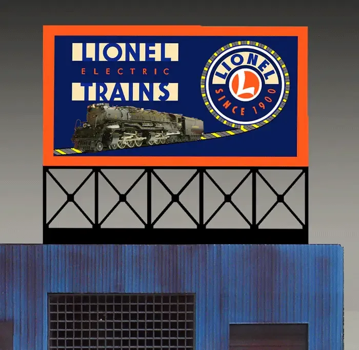Lionel Roadside Billboard Sign