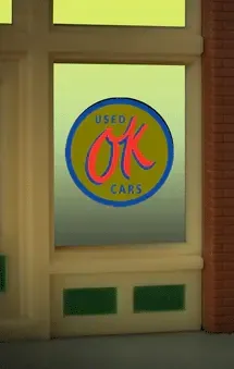 OK Window Sign HO/O
