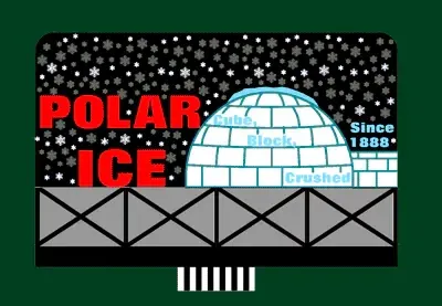 Polar Ice Sign (Lg)
