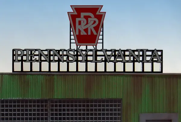 Pennsylvania RR Sign