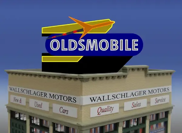 Oldsmobile Rocket Billboard (Sm)