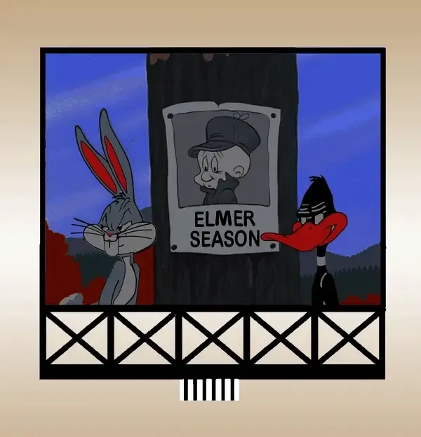Elmer Fudd Billboard (Sm)