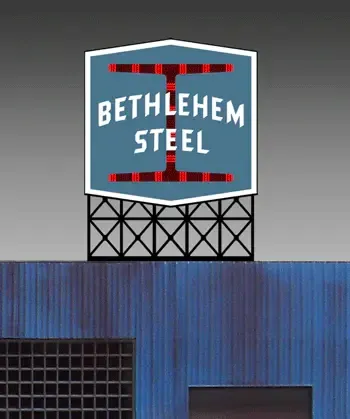 Bethlem Steel Sign (Med)