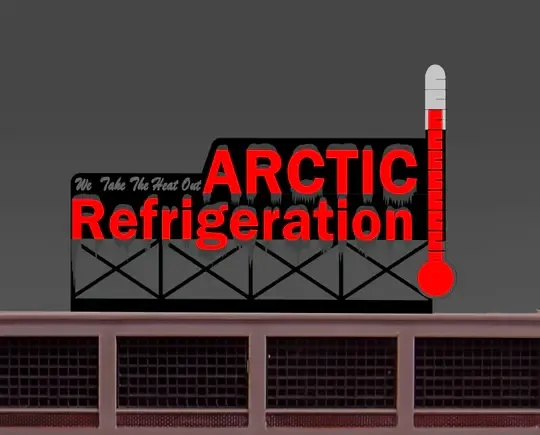 Arctic Refrigerator Sign (Med)