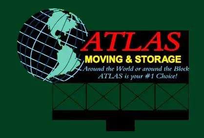 Atlas Moving &amp; Storage Sign
