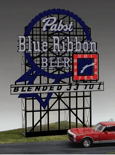Pabst Blue Ribbon Sign (Sm)