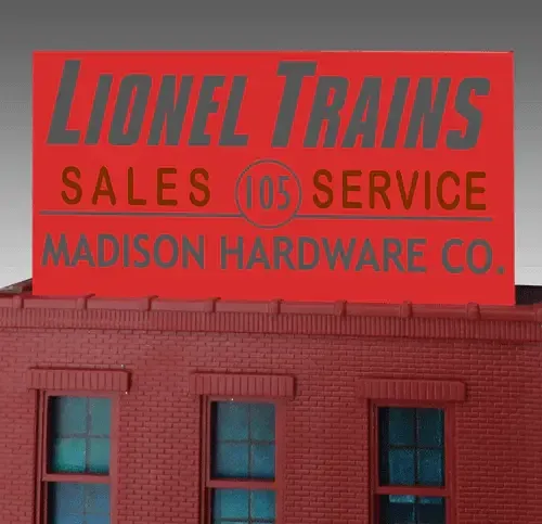 Madison Hardware Sign (Sm)