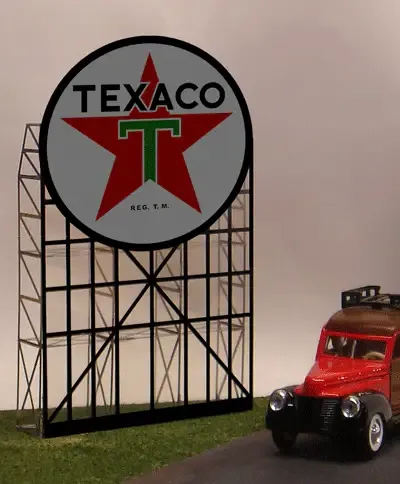 Texaco Sign (Sm)