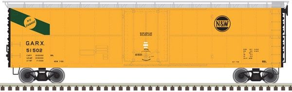 GARX Insulated 50' Boxcar (Reefer) Master(R) -- Norfolk &amp; Western 51502