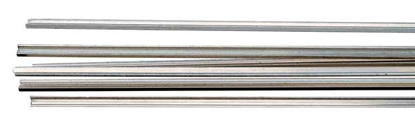 Code 70 Nickel Silver Rail pkg(17) -- Each Section: 36"  91.4cm; Total Length: 51'  15.5m