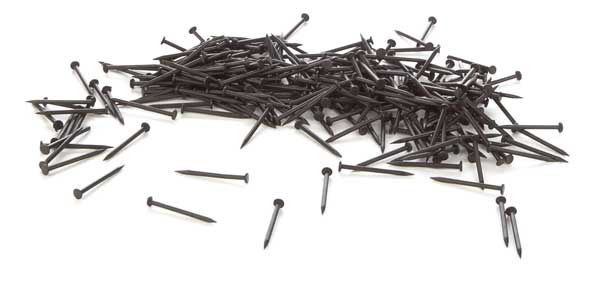Blackened Track Nails - Approximately pkg(300) - 0.7oz  20g -- Fits Code 70, Code 83 and Code 100 Track (sold separately)