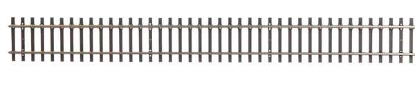 Code 83 Nickel Silver Flex Track with Wood Ties -- Branch line ties - each section: 36" 91.4cm pkg(5)