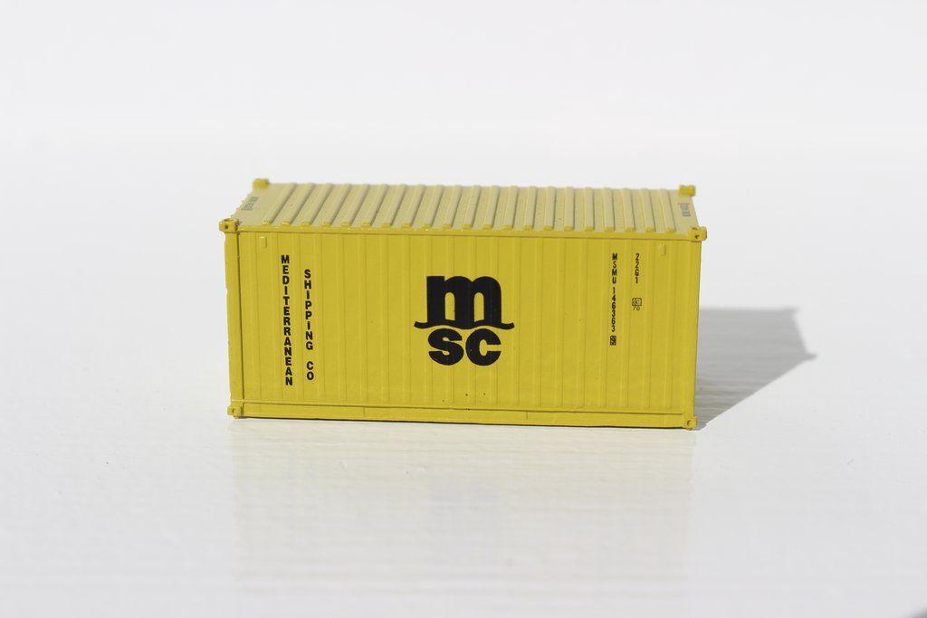 N 20' Std Cont C.S. MSC