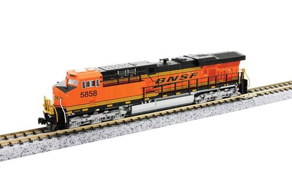 GE ES44AC GEVO - DCC -- BNSF Railway #5858