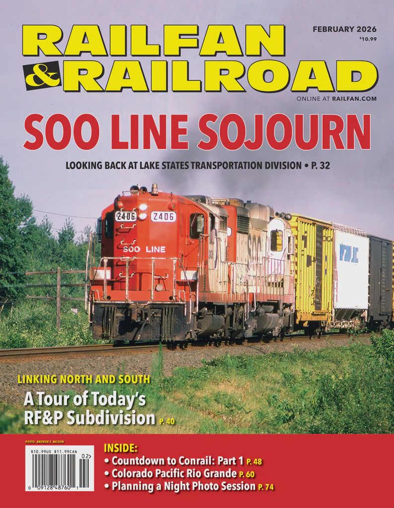 Railfan &amp; Railroad, Select issue: Feb-26