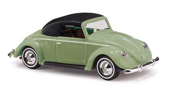 1949 Volkswagen Beetle Convertible - Top Up green, black