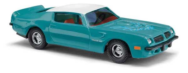 1974 Pontiac Firebird Trans Am - Dark Turquoise, White