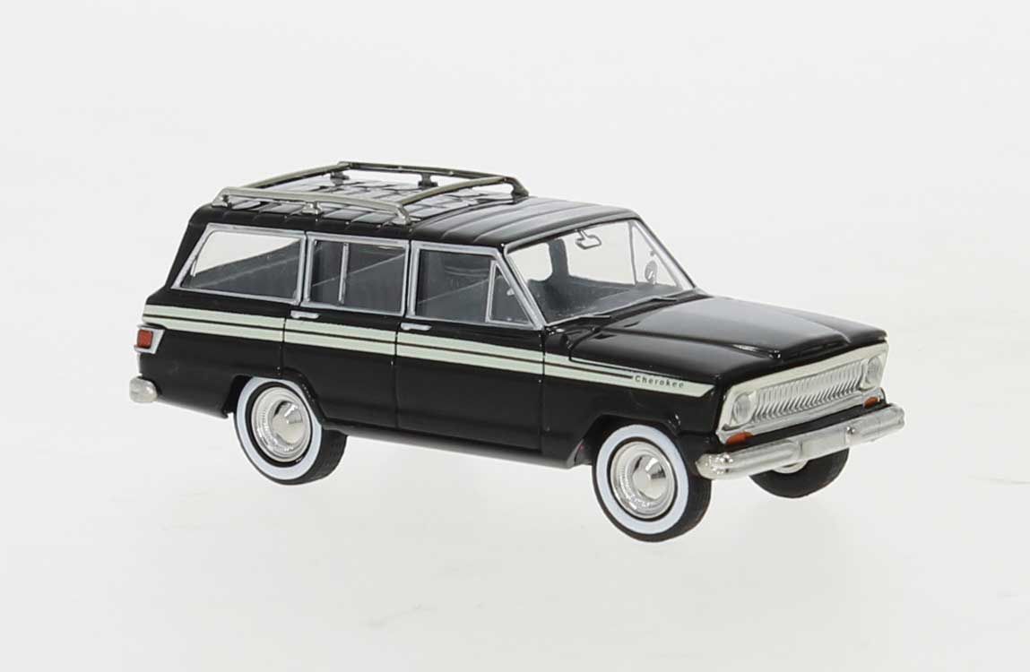 1968 Jeep Wagoneer - Assembled -- Black, White