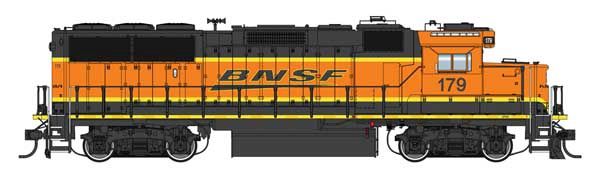 EMD GP60, DCC/SOUND-DC: LokSound 5 Sound and DCC, Select: BNSF Railway #179