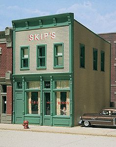 HO scale Skip's Chicken &amp; Ribs  2-3/4 x 4"  7 x 10.2cm