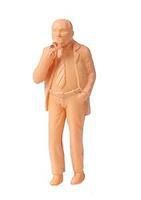 O Lighted Fig. Man w/Smoking Ci
