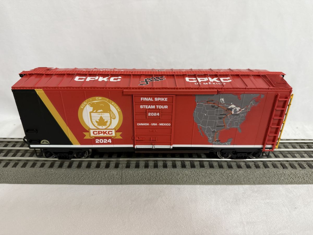 O Boxcar CPKC 2024 Steam Tour