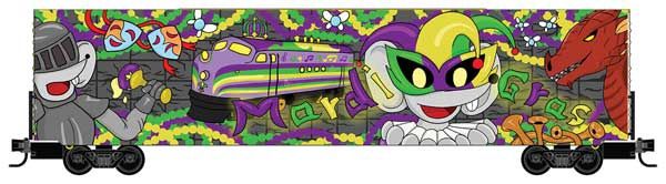 Modified 60' Excess-Height Double-Plug-Door Boxcar