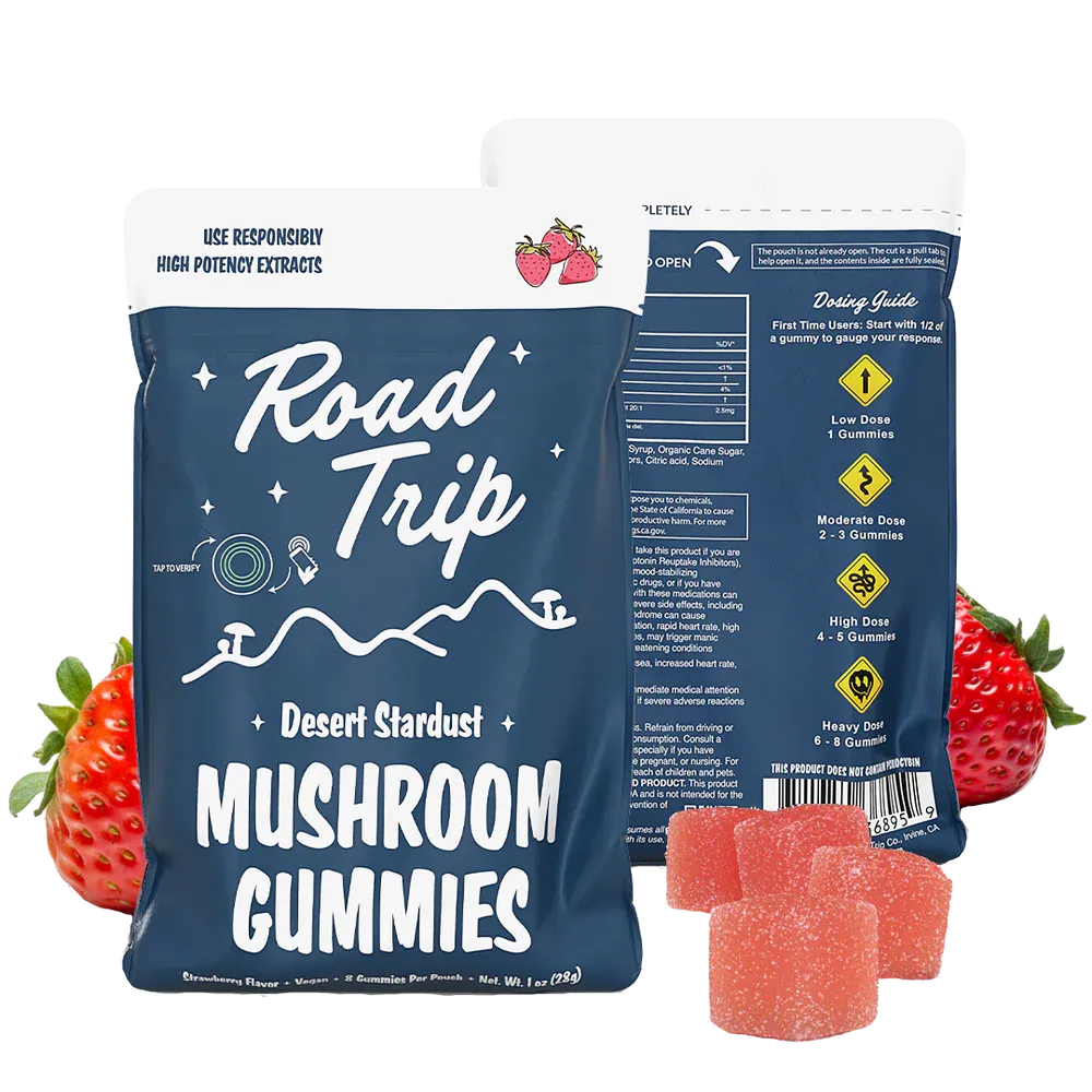 Desert Stardust Mushroom Gummies - Strawberry