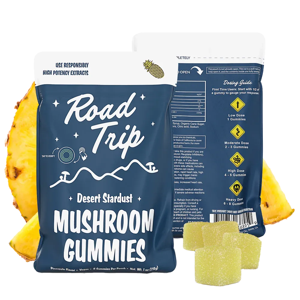 Desert Stardust Mushroom Gummies - Pineapple