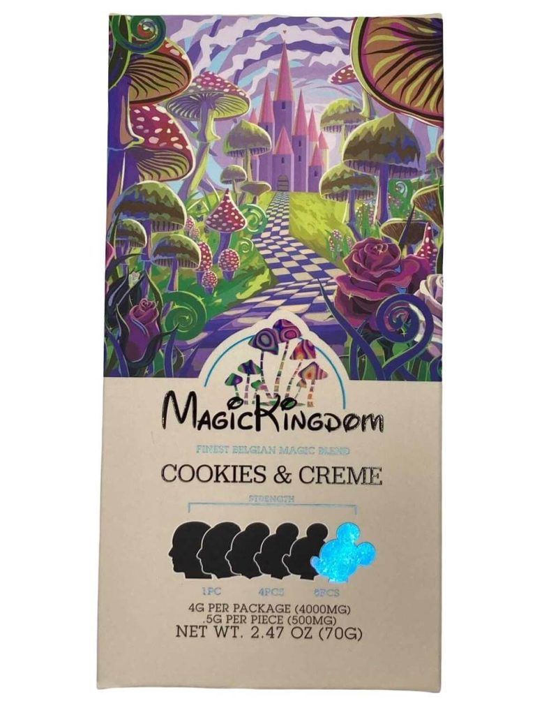 Magic Kingdom Cookies &amp; Creme 4g Chocolate