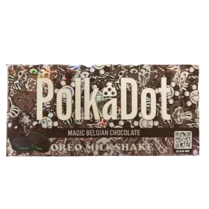 Polkadot Oreo Milkshake Belgian Chocolate Bar For Sale