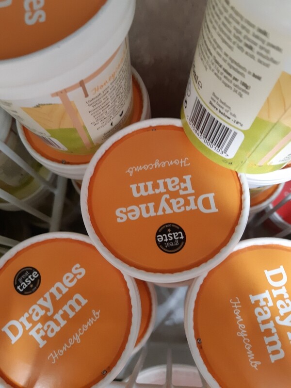 Z  Draynes Ice cream honeycomb 125ml