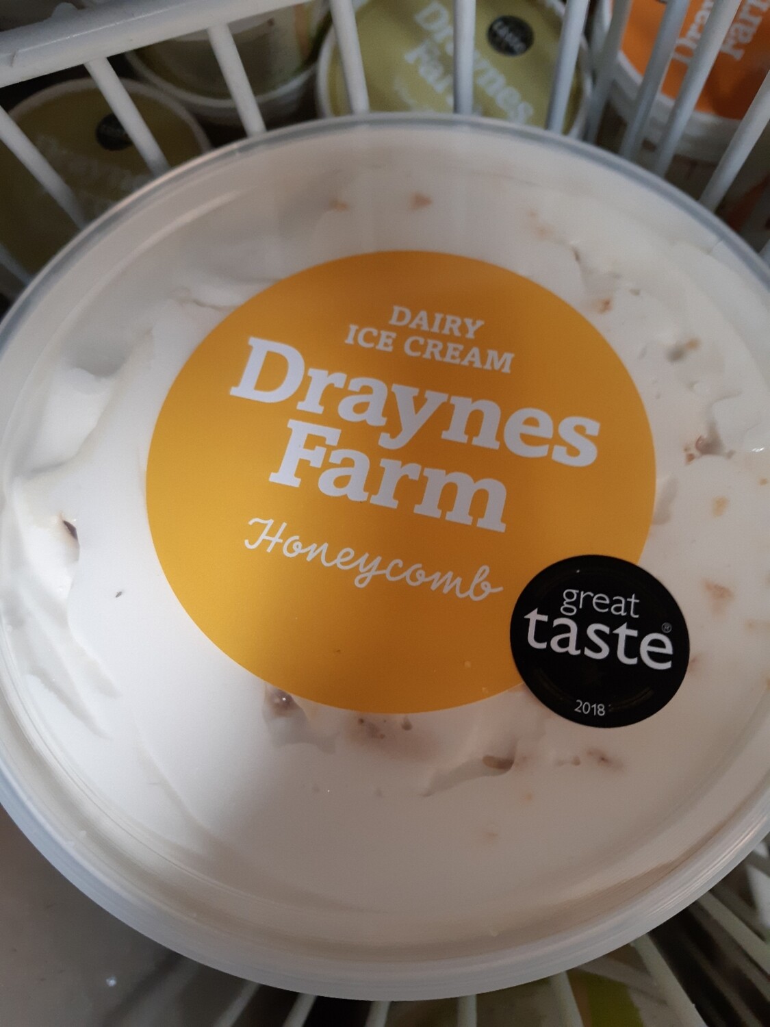 Z Draynes Ice cream honeycomb Large 1lt Tub