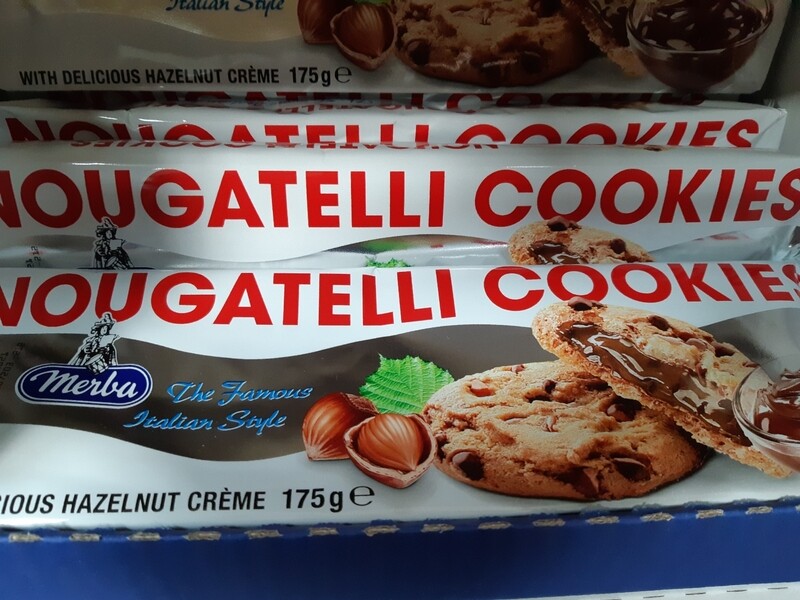 Z Nougatelli Cookies