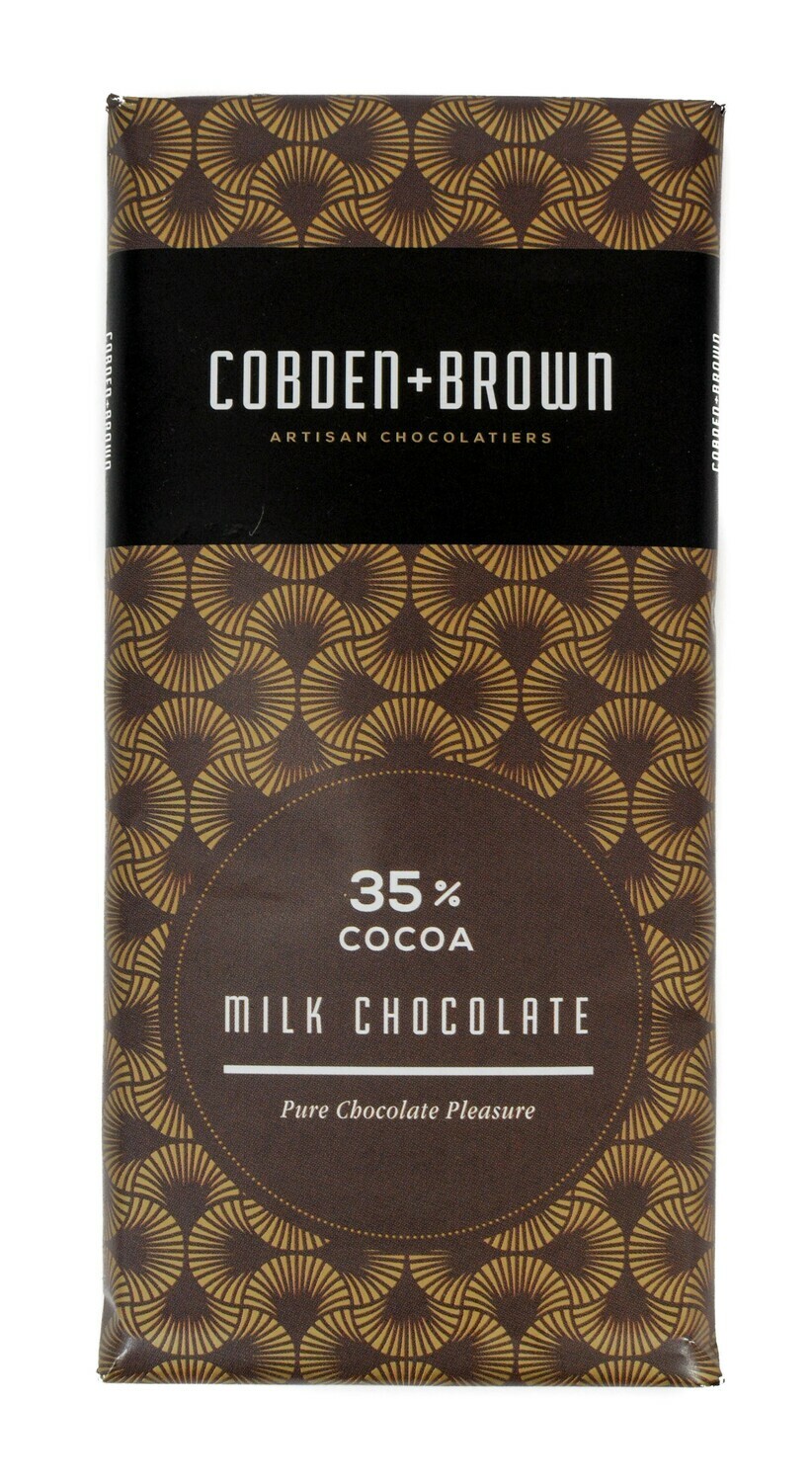 zz Cobden &amp; Brown Milk Chocolate Bar