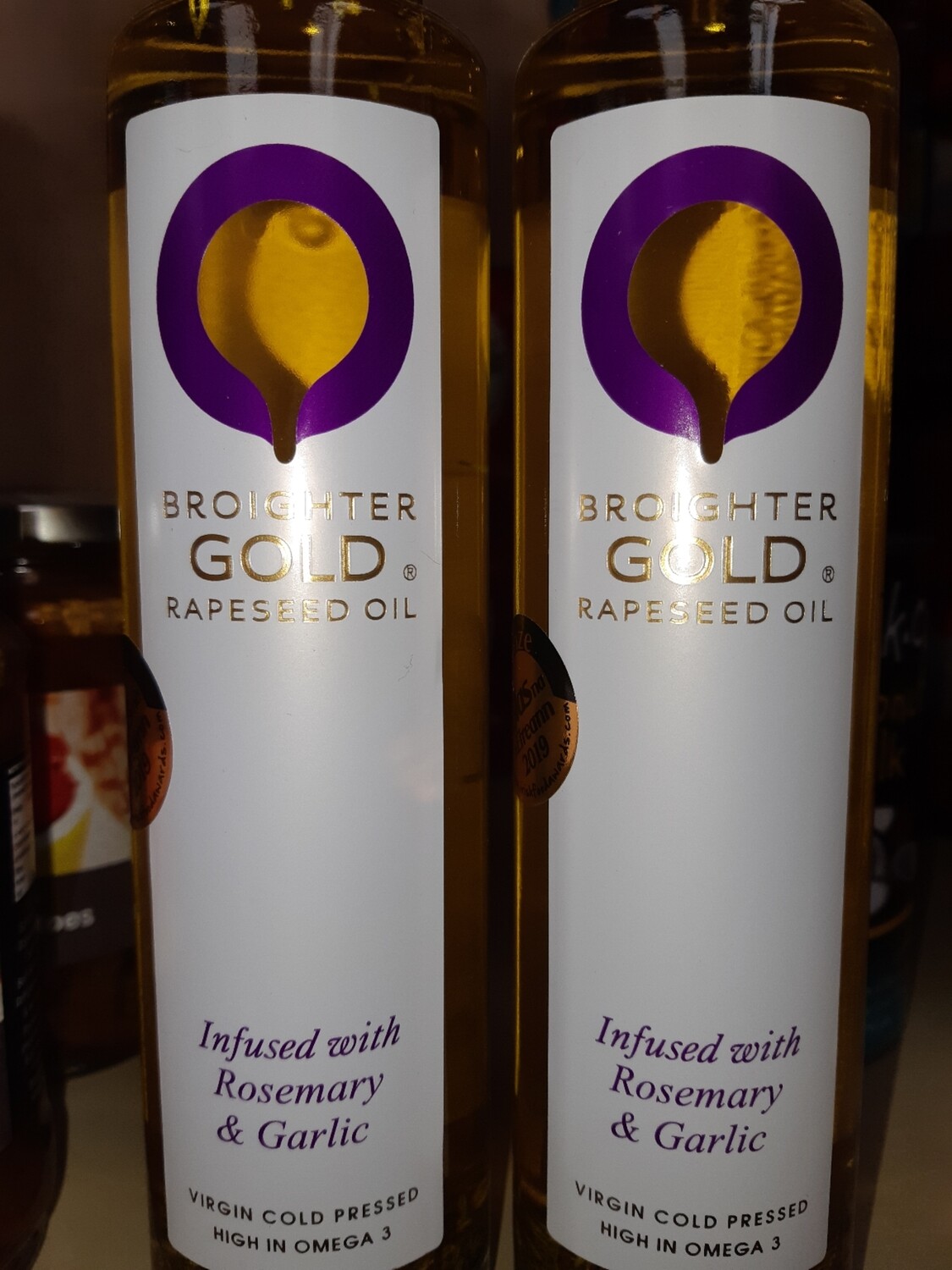 Z Local Rapeseed Oil infused with Rosemary & Garlic