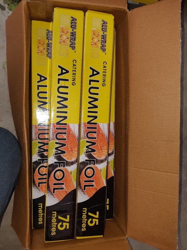 Z Aluminium Foil 75 mt Jumbo Roll