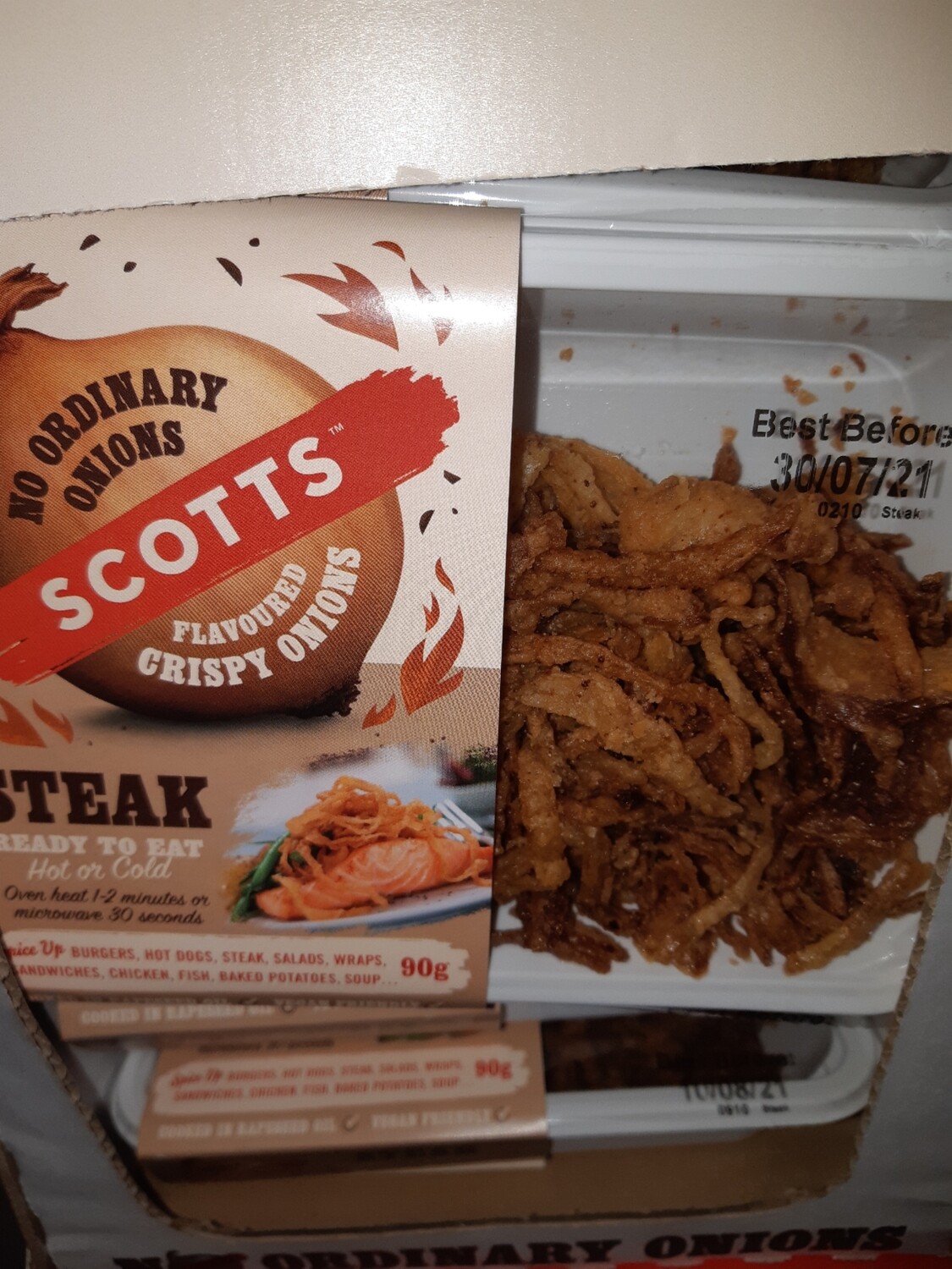 Z Scotts Crispy Onions Steak Flavour