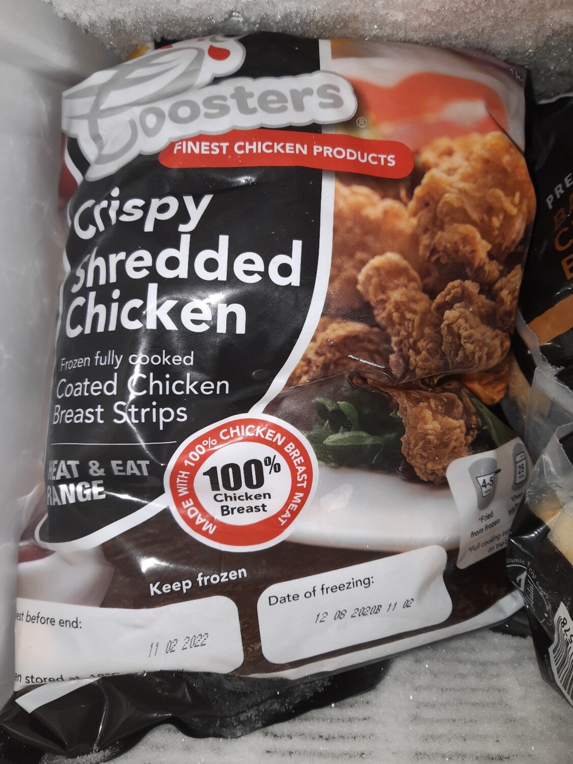 Rosie &amp; Jim GLUTEN FREE Crispy Shredded Chicken Frozen