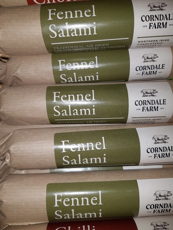Corndale Farm Fennel Salami